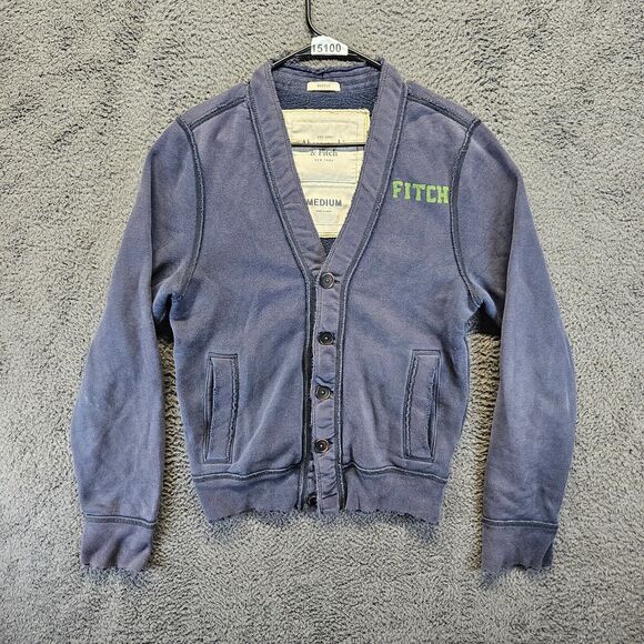 Abercrombie & Fitch Other - Abercrombie & Fitch Cardigan Sweater Men Size Medium V-Neck Button Front